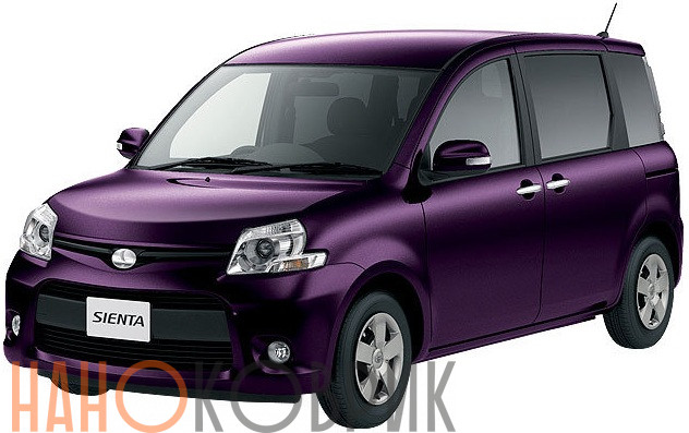 Автомобильные коврики ЭВА (EVA) для Toyota Sienta I правый руль (NCP80 5 мест) 2011-2015 