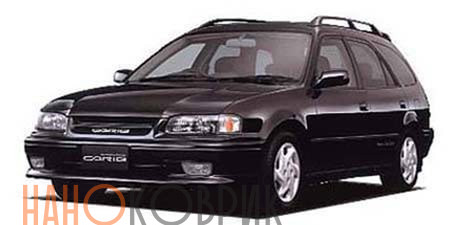 Автомобильные коврики ЭВА (EVA) для Toyota Sprinter Carib III правый руль 4WD (E110) 1995-2002 