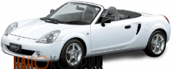 Автомобильные коврики ЭВА (EVA) для Toyota MR-S правый руль (W30 купе) 1999-2007 