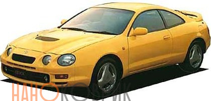 Автомобильные коврики ЭВА (EVA) для Toyota Celica VI правый руль (T200 2WD) 1993-1999 
