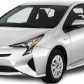 Автомобильные коврики ЭВА (EVA) для Toyota Prius IV правый руль (2WD XW50) 2015-2019 
