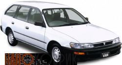Автомобильные коврики ЭВА (EVA) для Toyota Sprinter VIII правый руль универсал (E110 4WD) 1995-2000 