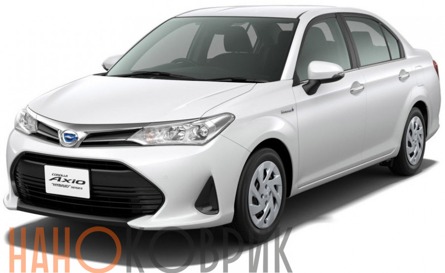 Автомобильные коврики ЭВА (EVA) для Toyota Corolla Axio II правый руль (E160 2WD) 2012- 