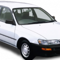 Автомобильные коврики ЭВА (EVA) для Toyota Sprinter VIII правый руль универсал (E110 2WD) 1995-2000 