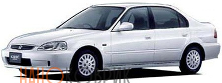 Автомобильные коврики ЭВА (EVA) для Honda Civic Ferio II правый руль (EK) (Седан 2WD) 1995-2000 