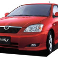 Автомобильные коврики ЭВА (EVA) для Toyota Corolla Runx I правый руль (E120 4WD) 2001-2009 