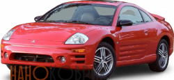 Автомобильные коврики ЭВА (EVA) для Mitsubishi Eclipse III (3G Купе) 1999-2004 