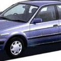 Автомобильные коврики ЭВА (EVA) для Toyota Corsa V правый руль седан (L50 4WD) 1994-1999 
