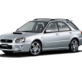 Автомобильные коврики ЭВА (EVA) для Subaru Impreza II правый руль хэтчбек (GG) 2000-2007 