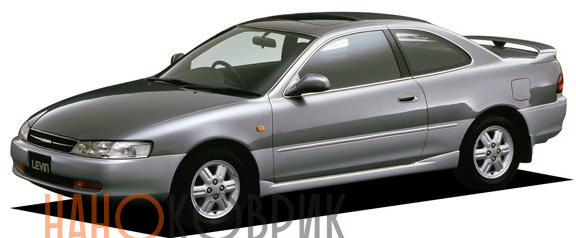 Автомобильные коврики ЭВА (EVA) для Toyota Corolla Levin VI правый руль (E100) 1991-1995 