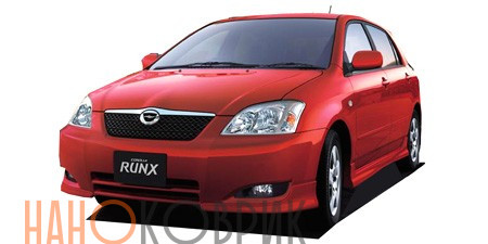 Автомобильные коврики ЭВА (EVA) для Toyota Corolla Runx I правый руль (E120 2WD) 2001-2009 